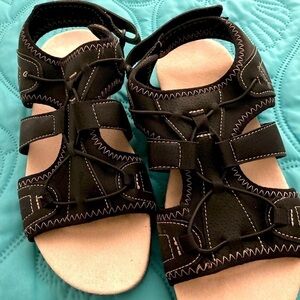 New Black sandals for women Size 9